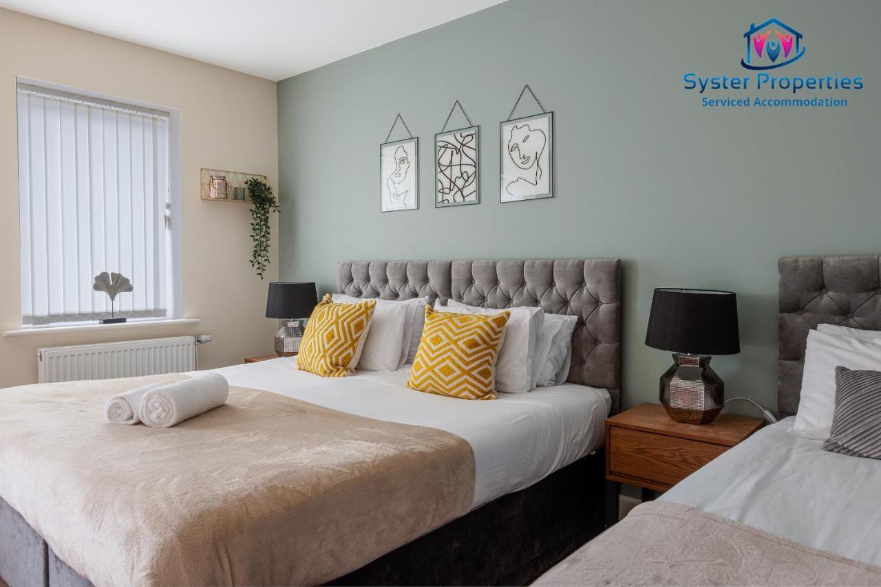 Syster Properties Serviced Accommodation Leicester 5 Bedroom House Glen View Kültér fotó