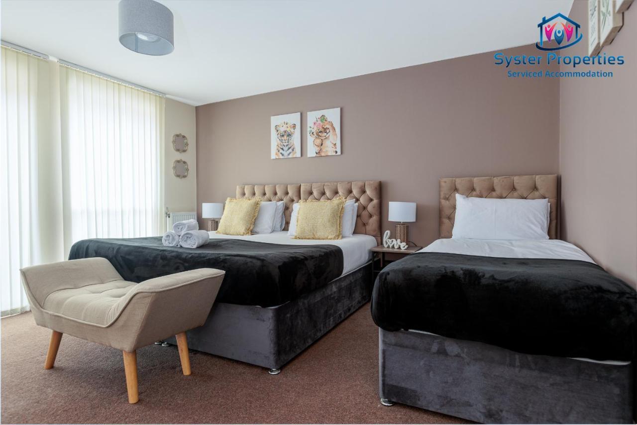 Syster Properties Serviced Accommodation Leicester 5 Bedroom House Glen View Kültér fotó