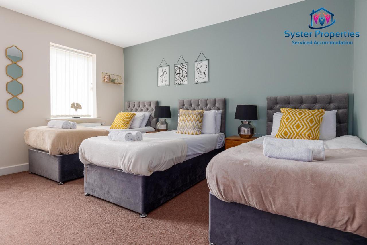 Syster Properties Serviced Accommodation Leicester 5 Bedroom House Glen View Kültér fotó