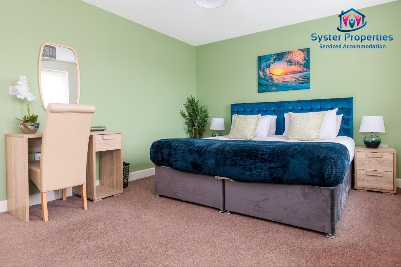 Syster Properties Serviced Accommodation Leicester 5 Bedroom House Glen View Kültér fotó