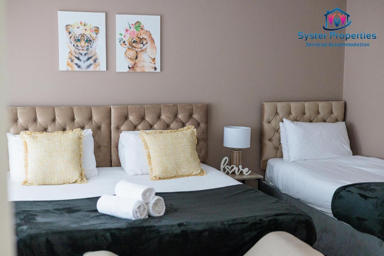 Syster Properties Serviced Accommodation Leicester 5 Bedroom House Glen View Kültér fotó