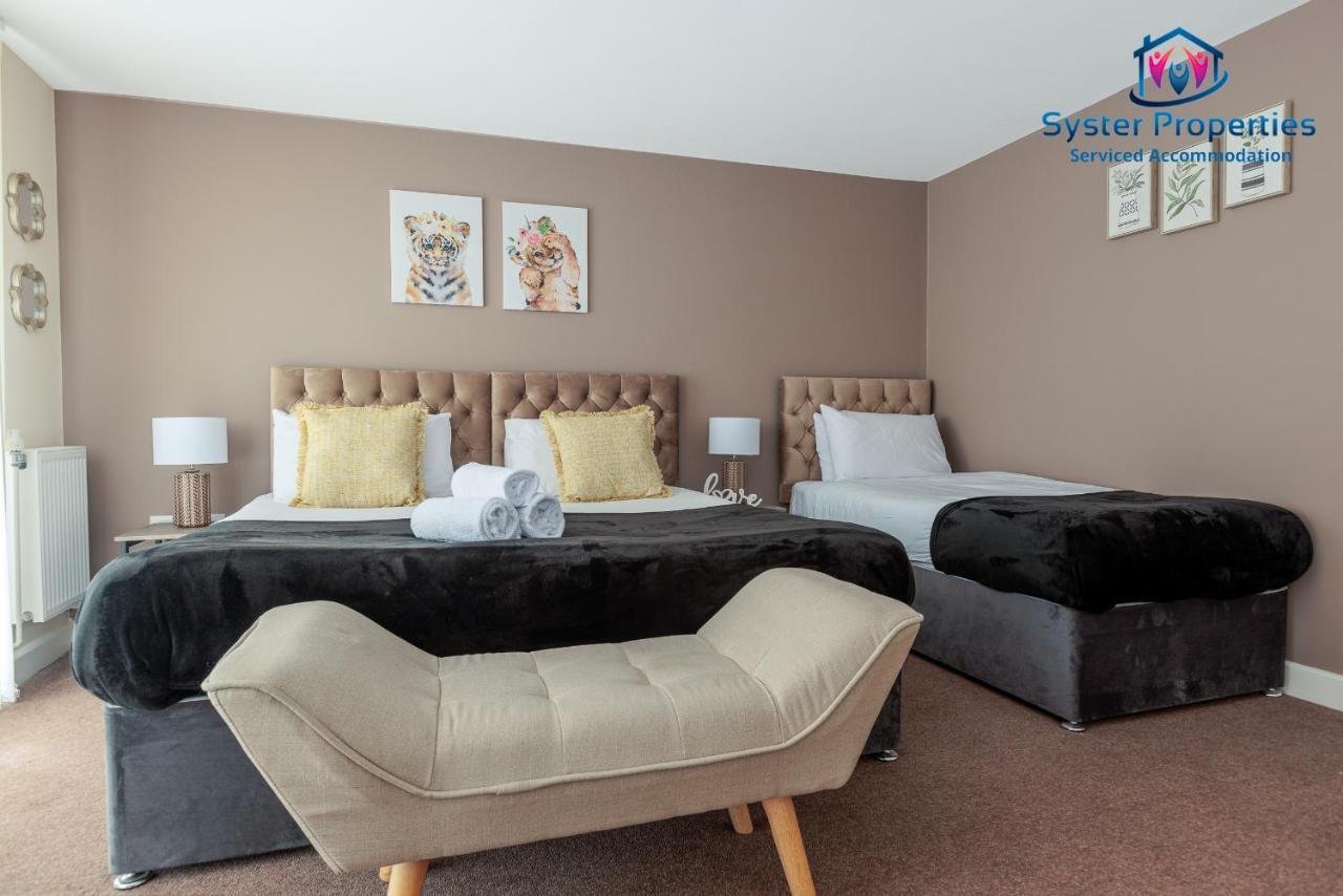 Syster Properties Serviced Accommodation Leicester 5 Bedroom House Glen View Kültér fotó