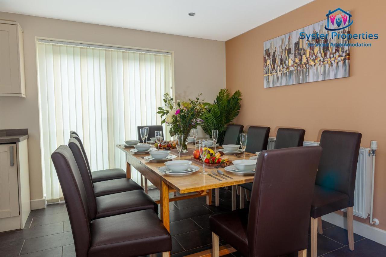 Syster Properties Serviced Accommodation Leicester 5 Bedroom House Glen View Kültér fotó